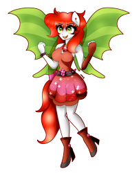 Size: 3094x3822 | Tagged: safe, artist:dazzlingmimi, imported from derpibooru, oc, oc only, oc:pearl rose, human, equestria girls, breasts, disguise, disguised siren, gem, simple background, siren gem, sirenified, solo, species swap, transparent background