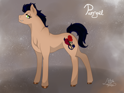 Size: 4000x3000 | Tagged: safe, artist:loopina, imported from derpibooru, oc, oc:panzaël, unicorn, male