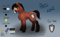 Size: 4000x2500 | Tagged: safe, artist:loopina, imported from derpibooru, oc, oc only, oc:artic love, earth pony, chest fluff, hoof fluff, hooves, male, scar, short tail, smiling, solo, tail