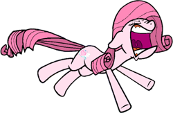 Size: 662x432 | Tagged: safe, artist:noi kincade, imported from derpibooru, oc, oc only, oc:annisa trihapsari, earth pony, pony, angry, autistic screeching, earth pony oc, eyes closed, female, mare, open mouth, screaming, simple background, solo, transparent background, yelling