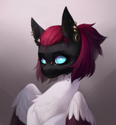 Size: 2600x2800 | Tagged: safe, artist:inarimayer, imported from derpibooru, oc, oc only, pegasus, pony, bust, portrait, solo