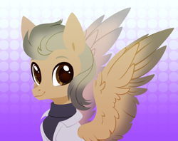 Size: 3792x3000 | Tagged: safe, artist:belka-sempai, imported from derpibooru, oc, oc only, oc:coffee coat, pegasus, pony, solo