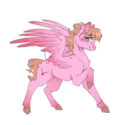 Size: 3000x3000 | Tagged: safe, artist:flaming-trash-can, imported from derpibooru, pegasus, pony, simple background, solo, white background