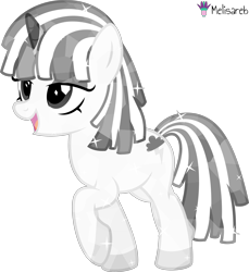 Size: 4000x4364 | Tagged: safe, artist:melisareb, imported from derpibooru, oc, oc:shade (kleptocorns), crystal pony, pony, unicorn, .svg available, absurd resolution, crossover, emo, eyeshadow, female, kleptocorns, lidded eyes, makeup, mare, open mouth, raised hoof, simple background, solo, transparent background, vector