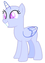 Size: 744x1036 | Tagged: safe, artist:lilith1light, imported from derpibooru, oc, oc only, alicorn, pony, alicorn oc, base, eyelashes, grin, horn, simple background, smiling, solo, transparent background, wings