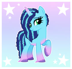 Size: 1280x1233 | Tagged: safe, artist:cindystarlight, imported from derpibooru, pony, unicorn, base used, cute, female, g4, g5, g5 to g4, generation leap, mare, misty brightdawn, mistybetes, solo