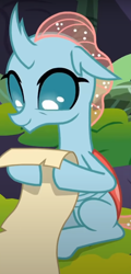 Size: 366x762 | Tagged: safe, imported from derpibooru, screencap, ocellus, changedling, changeling, the hearth's warming club, cropped, cute, diaocelles, female, solo