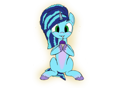 Size: 2048x1444 | Tagged: safe, artist:suryfromheaven, imported from derpibooru, pony, unicorn, spoiler:my little pony: make your mark chapter 2, curly hair, cute, female, freckles, g5, gradient hooves, happy, looking at you, mare, misty brightdawn, mistybetes, my little pony: make your mark, my little pony: make your mark chapter 2, pale belly, simple background, sitting, slim, smiling, smiling at you, smoothie, solo, that pony sure does love smoothies, transparent background