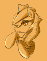 Size: 747x967 | Tagged: safe, artist:maren, imported from derpibooru, braeburn, earth pony, pony, 2013, bust, doodle, male, old art, solo, stallion