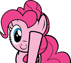 Size: 623x554 | Tagged: safe, artist:thomasdafoestudios, artist:tridashie, imported from derpibooru, pinkie pie, background removed, pinkie promise, pinkie promise (animation), simple background, solo, transparent background