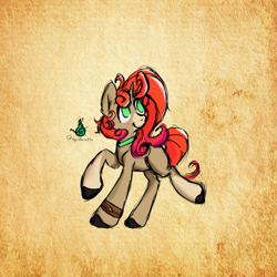 Size: 1000x1000 | Tagged: safe, artist:igorbanette, imported from derpibooru, oc, pony, unicorn, solo