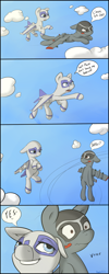 Size: 2000x5000 | Tagged: safe, artist:keeponhatin, imported from derpibooru, oc, oc:air liner, oc:blitz, original species, plane pony, 4 panel comic, a-10 thunderbolt ii, adorable face, boeing 707, boeing 737, bunting, cloud, comic, cute, daaaaaaaaaaaw, fast, floating, flying, heartwarming in hindsight, hilarious in hindsight, looking at each other, looking at someone, nuzzling, ocbetes, plane, purring, scared, shocked, silly, sky, slow, smiling, surprised, talking, text, vrrr