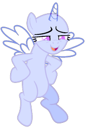 Size: 477x716 | Tagged: safe, artist:lilith1light, imported from derpibooru, oc, oc only, alicorn, pony, alicorn oc, base, bipedal, eyelashes, female, horn, mare, simple background, smiling, solo, transparent background, wings