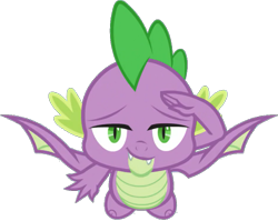 Size: 893x710 | Tagged: safe, artist:pascalmulokozi2, edit, edited screencap, imported from derpibooru, screencap, spike, dragon, molt down, background removed, flying, male, not a vector, simple background, solo, stalute, transparent background, winged spike, wings