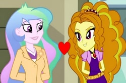 Size: 750x493 | Tagged: safe, imported from derpibooru, adagio dazzle, princess celestia, human, equestria girls, adalestia, dazzlestia, female, lesbian, principal celestia, shipping, shipping domino