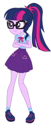 Size: 1600x3985 | Tagged: safe, artist:gmaplay, imported from derpibooru, sci-twi, twilight sparkle, human, equestria girls, equestria girls series, simple background, solo, transparent background, vector