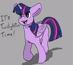 Size: 2436x2160 | Tagged: safe, artist:aliceg, imported from derpibooru, twilight sparkle, alicorn, pony, it's morbin time, smiling, solo, twilight sparkle (alicorn)