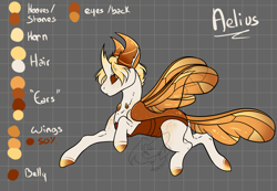 Size: 2401x1659 | Tagged: safe, artist:thelazyponyy, imported from derpibooru, oc, oc only, changedling, changeling, changedling oc, changeling oc, horn, reference sheet, solo, wings