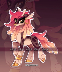Size: 1369x1600 | Tagged: safe, artist:gkolae, imported from derpibooru, oc, oc only, pony, cloven hooves, ear piercing, earring, ethereal mane, jewelry, looking at you, piercing, raised hoof, starry mane, unshorn fetlocks, zoom layer