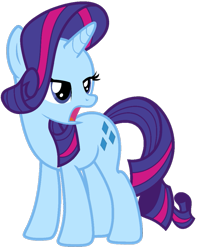 Size: 795x1006 | Tagged: safe, artist:foxyfell1337, imported from derpibooru, sparkler (g1), pony, unicorn, female, g1, g1 to g4, g4, generation leap, mare, not rarity, open mouth, simple background, solo, transparent background