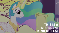 Size: 1920x1080 | Tagged: safe, edit, edited screencap, editor:quoterific, imported from derpibooru, screencap, princess celestia, alicorn, pony, season 3, the crystal empire, female, mare, solo