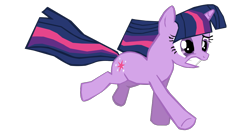 Size: 1280x710 | Tagged: safe, artist:benpictures1, imported from derpibooru, part of a set, twilight sparkle, pony, unicorn, dragon quest, cute, female, gritted teeth, inkscape, mare, running, simple background, solo, teeth, transparent background, twiabetes, unicorn twilight, vector