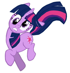 Size: 688x721 | Tagged: safe, artist:benpictures1, imported from ponybooru, twilight sparkle, pony, unicorn, friendship is magic, cute, derp, female, gritted teeth, inkscape, mare, simple background, solo, teeth, transparent background, twiabetes, unicorn twilight, vector