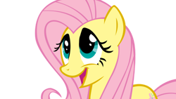 Size: 900x507 | Tagged: safe, artist:totalcrazyness101, imported from derpibooru, fluttershy, pegasus, pony, female, mare, open mouth, simple background, solo, transparent background, vector