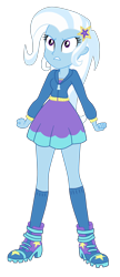 Size: 1800x4152 | Tagged: safe, artist:gmaplay, imported from derpibooru, trixie, human, equestria girls, equestria girls series, forgotten friendship, simple background, solo, transparent background, trixie is not amused, unamused