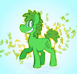 Size: 910x878 | Tagged: safe, artist:samoberg, imported from derpibooru, earth pony, pony, battle for dream island, female, leafy (battle for dream island), mare, ponified, solo