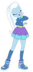 Size: 1800x3848 | Tagged: safe, artist:gmaplay, imported from derpibooru, trixie, human, equestria girls, equestria girls series, forgotten friendship, eyes closed, female, simple background, solo, transparent background