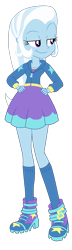 Size: 1700x5943 | Tagged: safe, artist:gmaplay, imported from derpibooru, trixie, human, equestria girls, equestria girls series, forgotten friendship, hand on hip, simple background, solo, transparent background