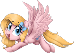 Size: 2026x1454 | Tagged: safe, artist:meotashie, imported from derpibooru, oc, oc only, oc:topaz, pegasus, pony, female, open mouth, pegasus oc, simple background, solo, transparent background