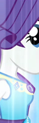 Size: 1286x4093 | Tagged: safe, imported from derpibooru, screencap, rarity, human, equestria girls, equestria girls series, forgotten friendship, cropped, female, geode of shielding, high res, magical geodes, rarity peplum dress, solo, transformation