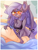 Size: 700x933 | Tagged: safe, artist:ermilish, imported from derpibooru, oc, oc:clair de lune, anthro, bat pony, pony, bat pony oc, bikini, clothes, female, sunglasses, swimsuit, water