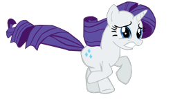 Size: 1280x738 | Tagged: safe, artist:benpictures1, imported from derpibooru, part of a set, rarity, pony, unicorn, dragon quest, cute, female, gritted teeth, inkscape, raribetes, running, scared, simple background, solo, teeth, transparent background, vector