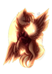 Size: 1000x1414 | Tagged: safe, artist:prettyshinegp, imported from derpibooru, oc, oc only, pegasus, pony, clothes, commission, one eye closed, pegasus oc, simple background, solo, transparent background, wings, wink, ych result