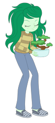 Size: 1900x4257 | Tagged: safe, artist:gmaplay, imported from derpibooru, wallflower blush, human, equestria girls, equestria girls series, forgotten friendship, simple background, solo, transparent background, wallflower and plants