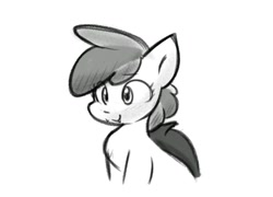 Size: 1162x836 | Tagged: safe, artist:zutcha, imported from derpibooru, bat pony, pony, simple background, sketch, smiling, solo, white background