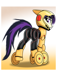 Size: 1536x2048 | Tagged: safe, imported from derpibooru, pony, big hero 6, butt, disney, gogo tomago, looking back, plot, ponified, solo