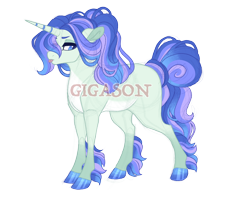 Size: 2900x2300 | Tagged: safe, artist:gigason, imported from derpibooru, oc, oc:aloe, pony, unicorn, female, mare, obtrusive watermark, offspring, parent:rarity, parent:zephyr breeze, parents:raribreeze, simple background, solo, transparent background, watermark