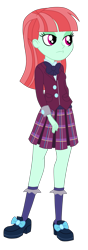 Size: 1700x4812 | Tagged: safe, artist:gmaplay, imported from derpibooru, melon mint, human, equestria girls, friendship games, clothes, crystal prep academy uniform, school uniform, simple background, solo, transparent background