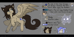 Size: 4000x2000 | Tagged: safe, artist:sinrinf, imported from derpibooru, oc, oc only, oc:sinrin linx, hybrid, pegasus, pony, cat ears, hybrid oc, paws, solo, wings