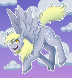Size: 2100x2250 | Tagged: safe, artist:basketcaseyart, imported from derpibooru, derpy hooves, pegasus, pony, solo