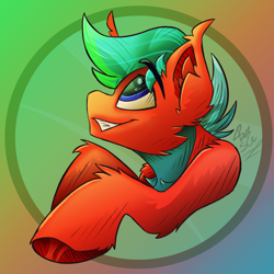 Size: 2500x2500 | Tagged: safe, artist:starcasteclipse, imported from derpibooru, oc, oc only, earth pony, pony, earth pony oc, male, sketch, solo