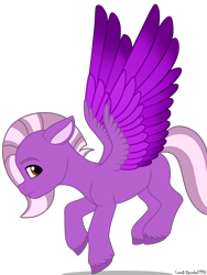 Size: 3040x4048 | Tagged: safe, artist:dancingkinfiend, artist:lynnthenerdkitty, imported from derpibooru, oc, oc only, oc:glass chip, pegasus, pony, base, base used, foal, leaping, pegasus oc, simple background, solo, spread wings, transparent background, unshorn fetlocks, wings