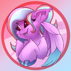 Size: 2500x2500 | Tagged: safe, alternate version, artist:starcasteclipse, imported from derpibooru, oc, oc only, oc:star beats, pegasus, pony, bust, cloven hooves, colored hooves, ear fluff, female, fluffy, leg fluff, mare, neck fluff, open mouth, pegasus oc, shading, signature, simple background, sketch, solo, wings