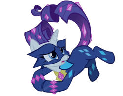 Size: 482x375 | Tagged: safe, artist:benpictures1, imported from ponybooru, radiance, rarity, pony, unicorn, power ponies (episode), cute, female, inkscape, mare, power ponies, raribetes, simple background, solo, transparent background, vector