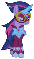 Size: 467x800 | Tagged: safe, artist:benpictures1, imported from ponybooru, masked matter-horn, twilight sparkle, alicorn, pony, power ponies (episode), cute, female, mare, power ponies, simple background, solo, transparent background, twiabetes, twilight sparkle (alicorn), vector