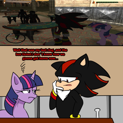 Size: 1512x1512 | Tagged: safe, imported from derpibooru, twilight sparkle, alicorn, anthro, hedgehog, pony, betting, casino, duo focus, female, grand theft auto, gta san andreas, male, mods, shadow the hedgehog, sonic the hedgehog (series), twilight sparkle (alicorn)